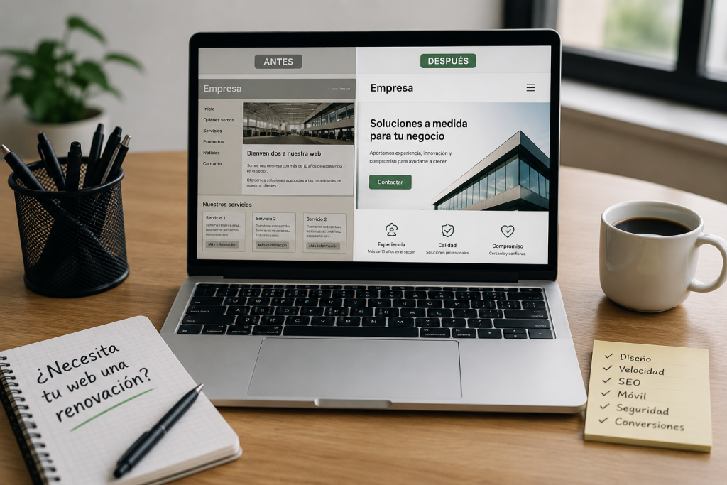 rediseño web